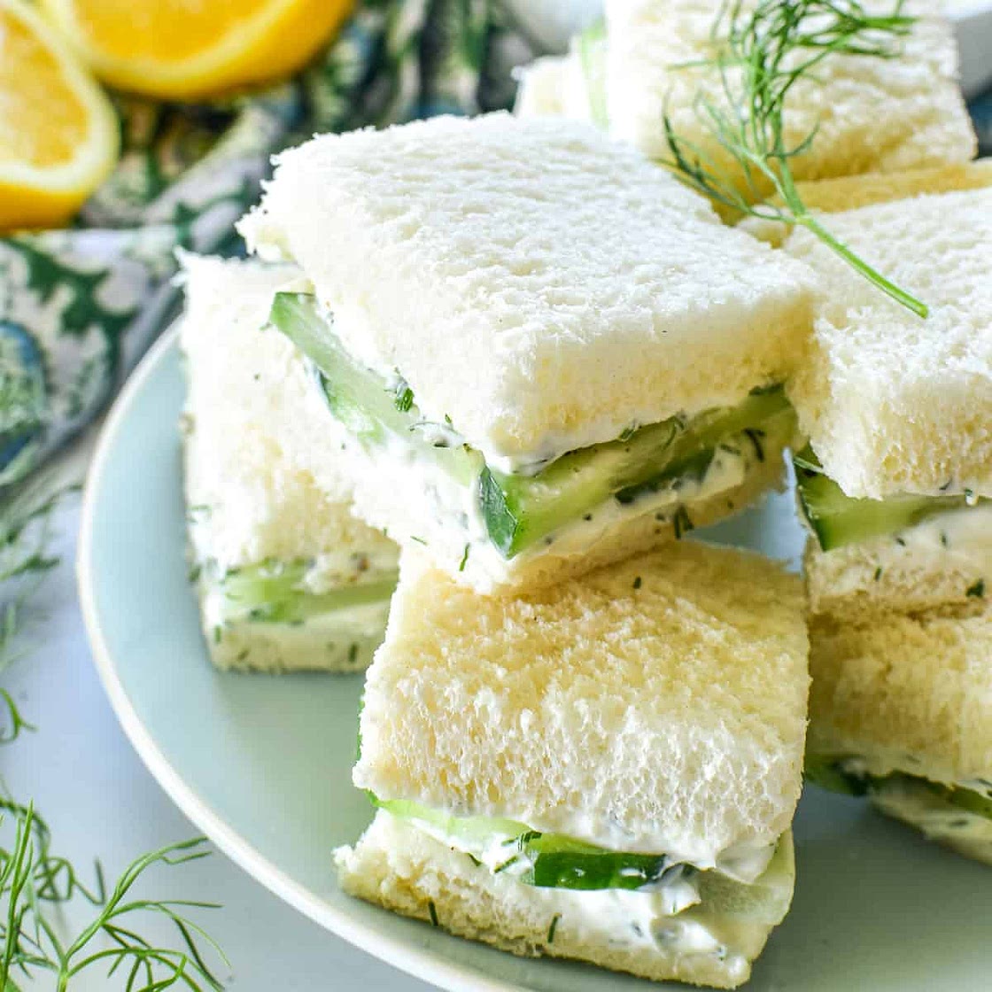 Cucumber Sandwhiches