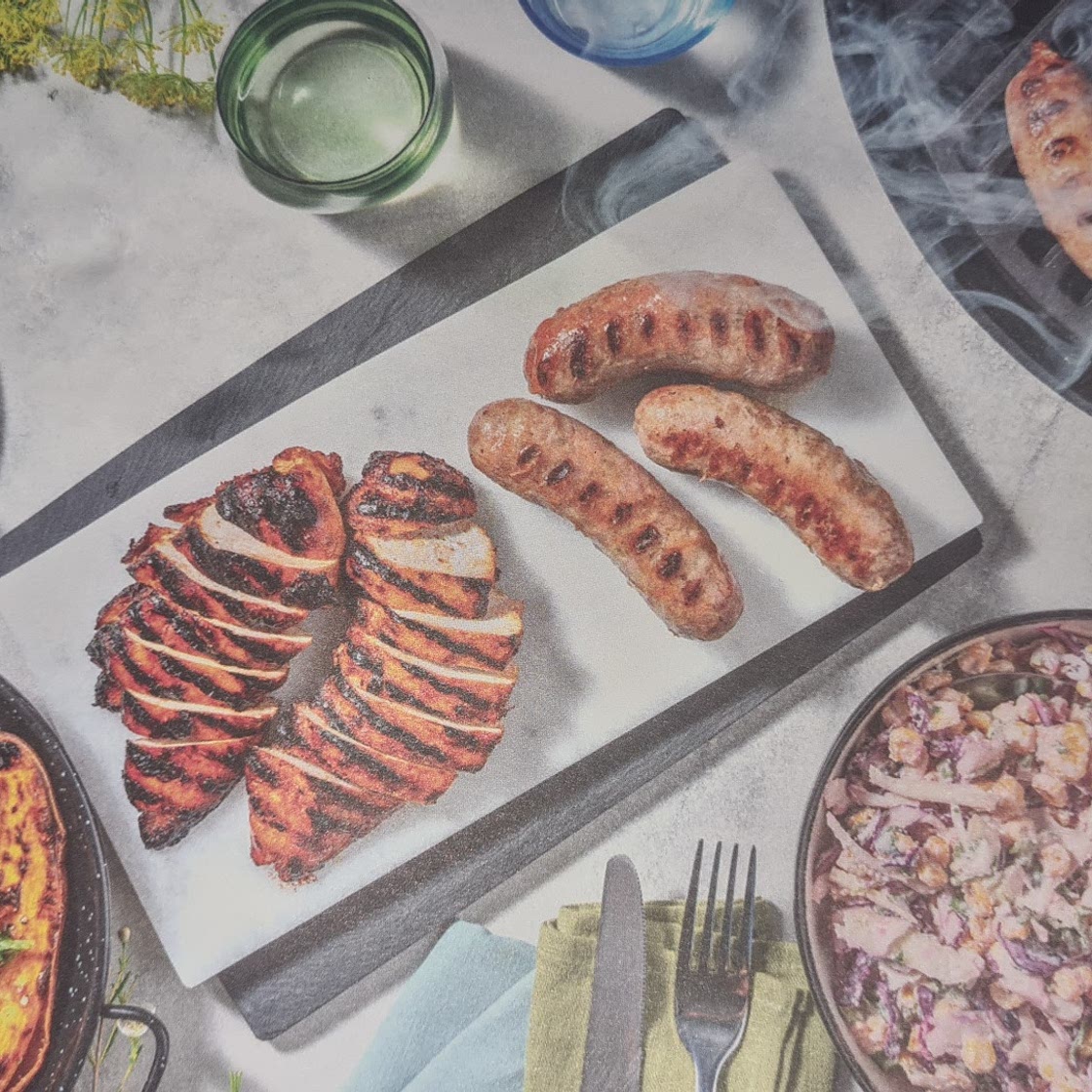 BBQ Jerk Chicken and Maple Glazed Sausages