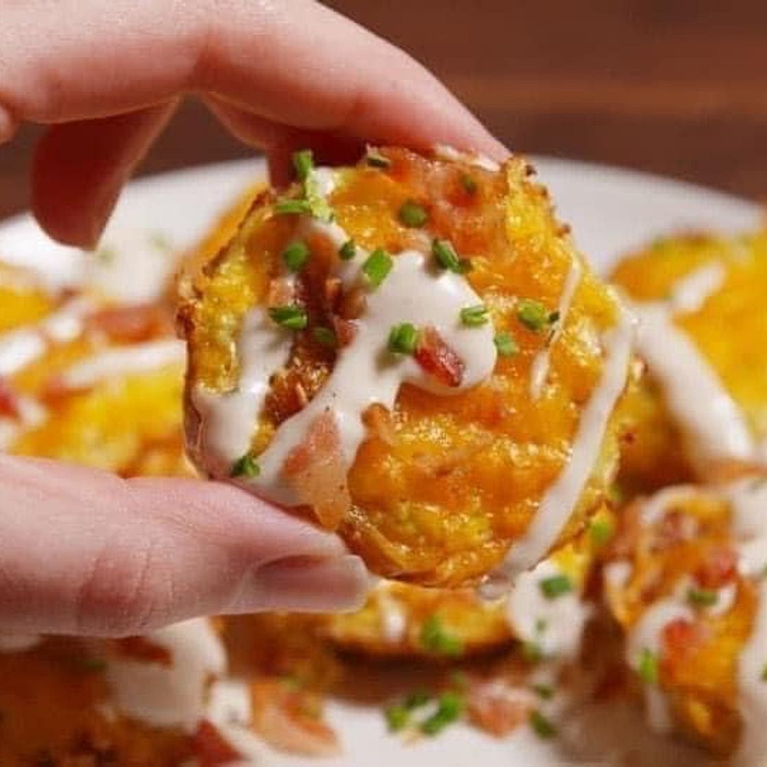 Ranch Bacon Cauliflower Bites⠀