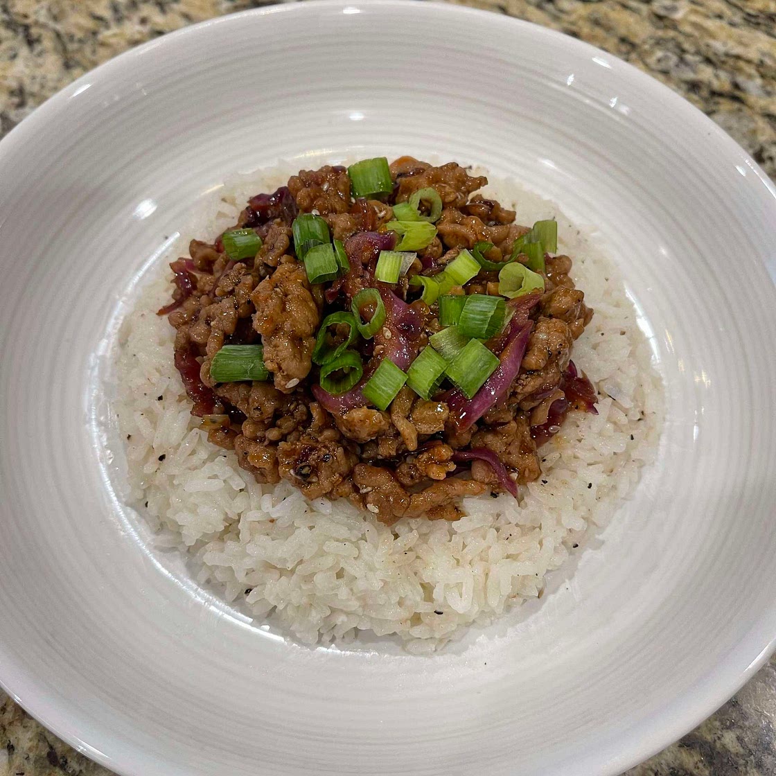 Moo Shu Pork Bowls