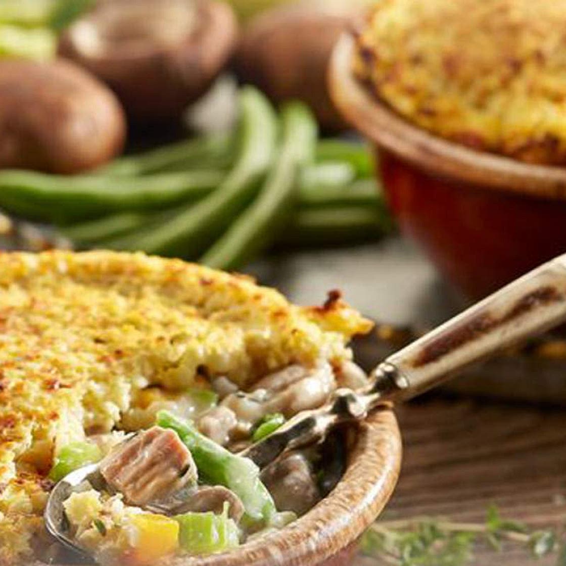 Cauliflower Crust Chicken Potpit