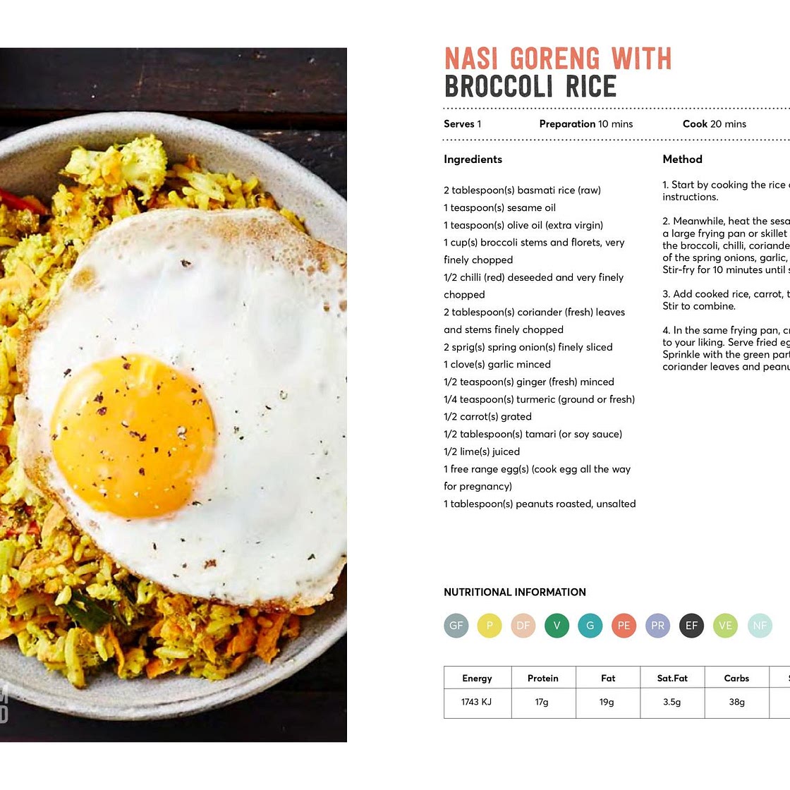 Nasi Goreng with
Broccoli Rice