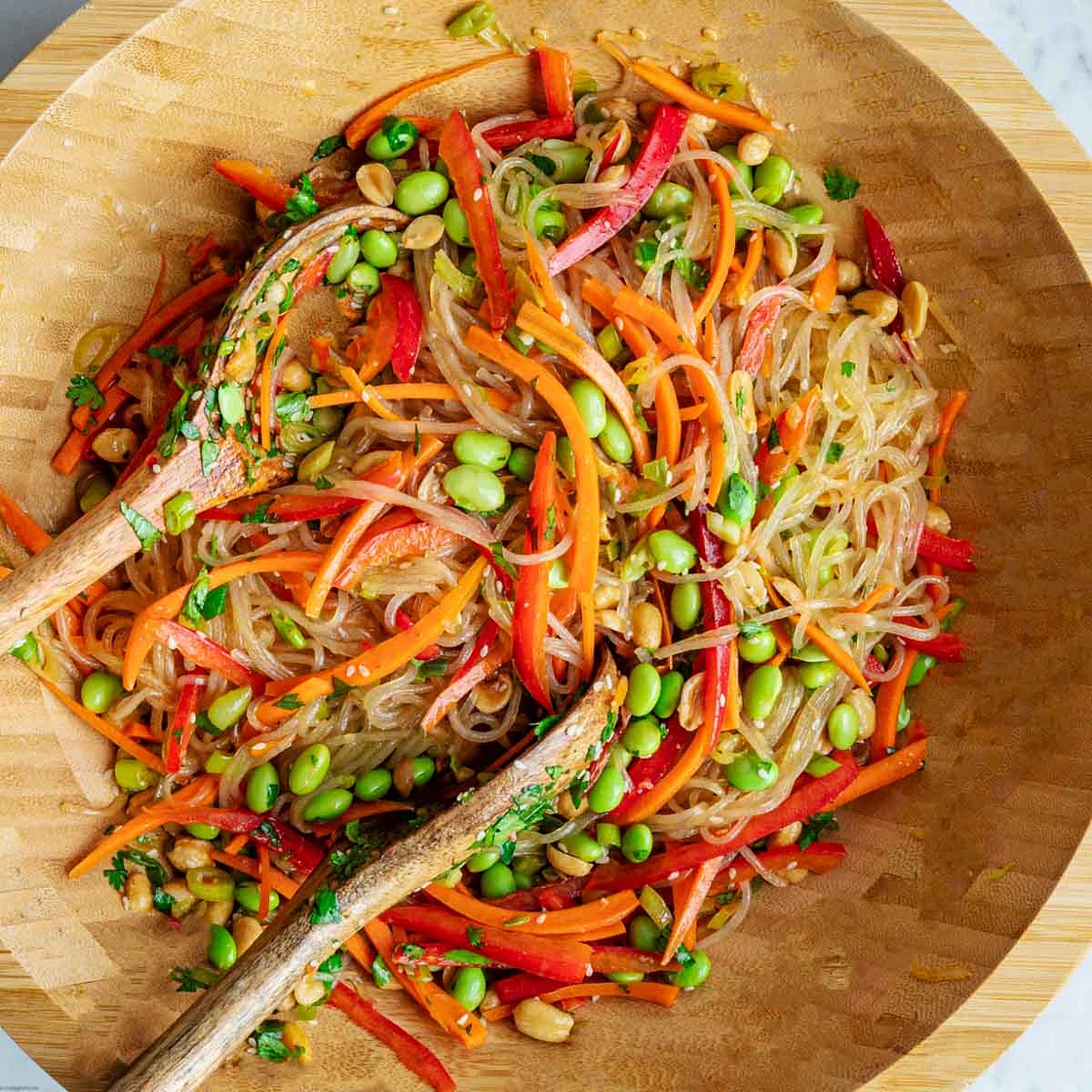 Glass Noodle Salad (Yum Woon Sen)