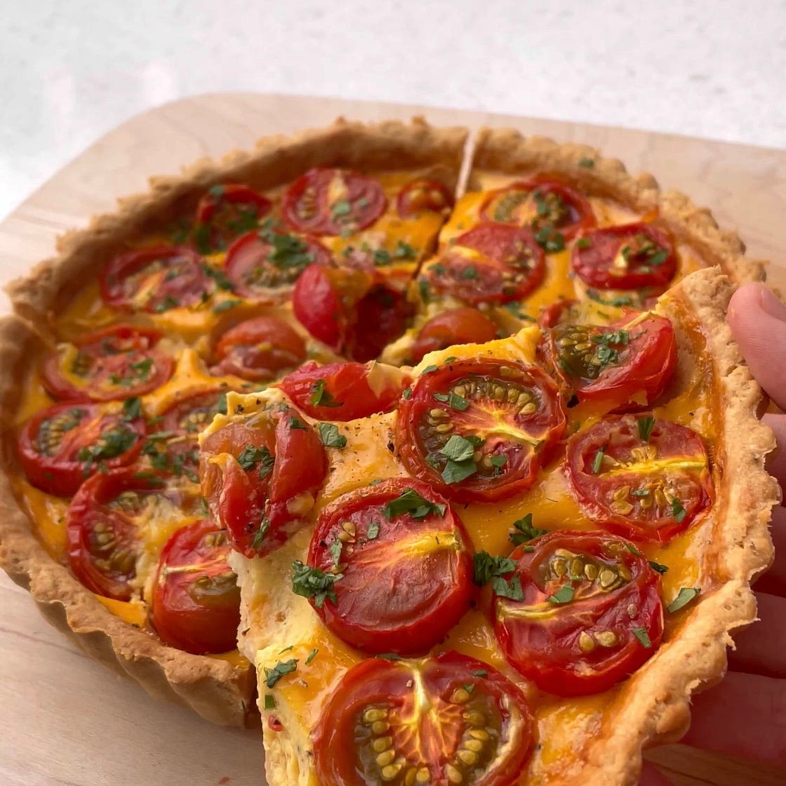 Tomato Tart — katfewd