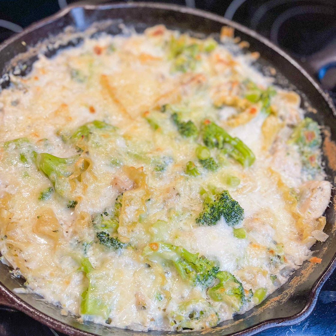 Chicken skillet lasagna 