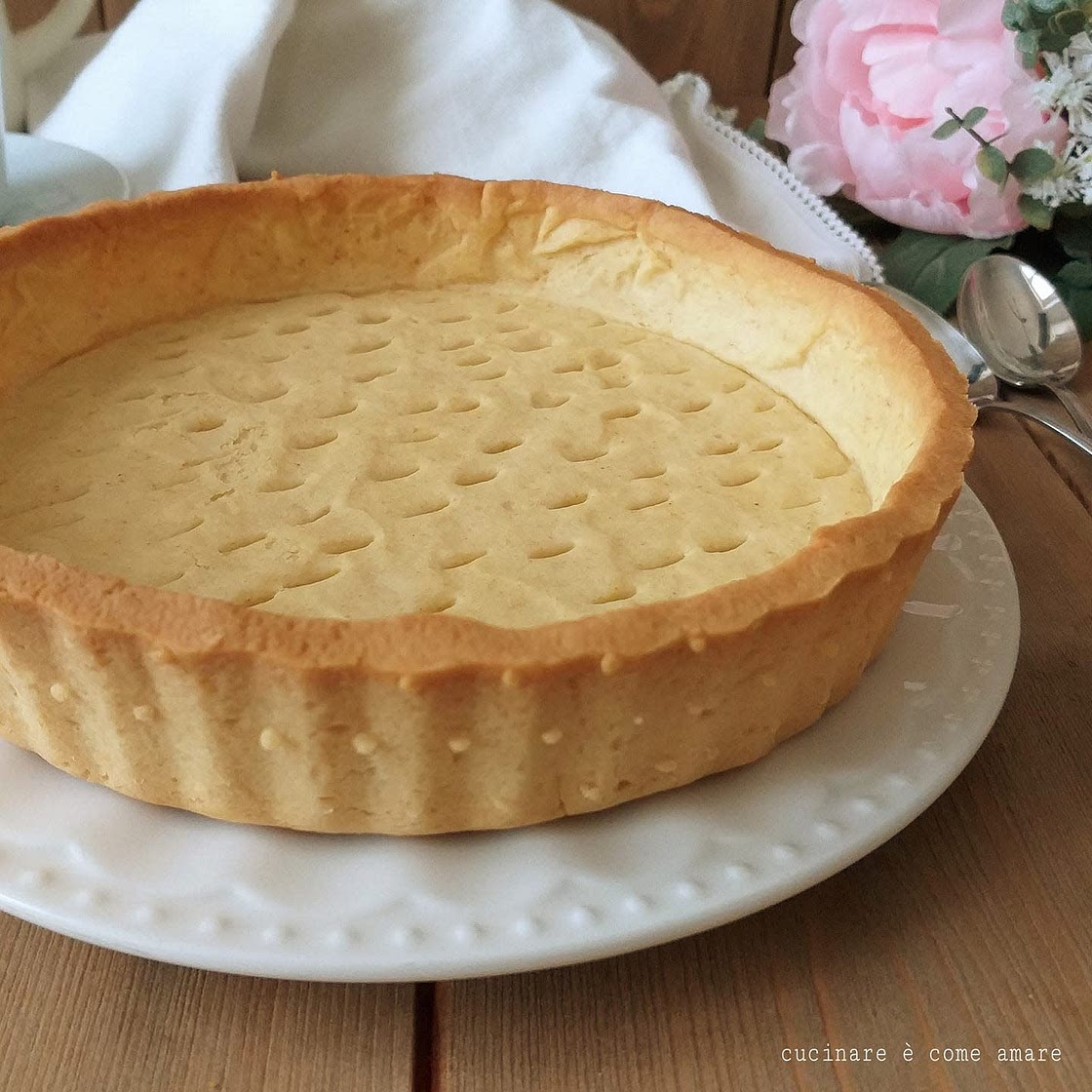 Base di pasta frolla per crostata