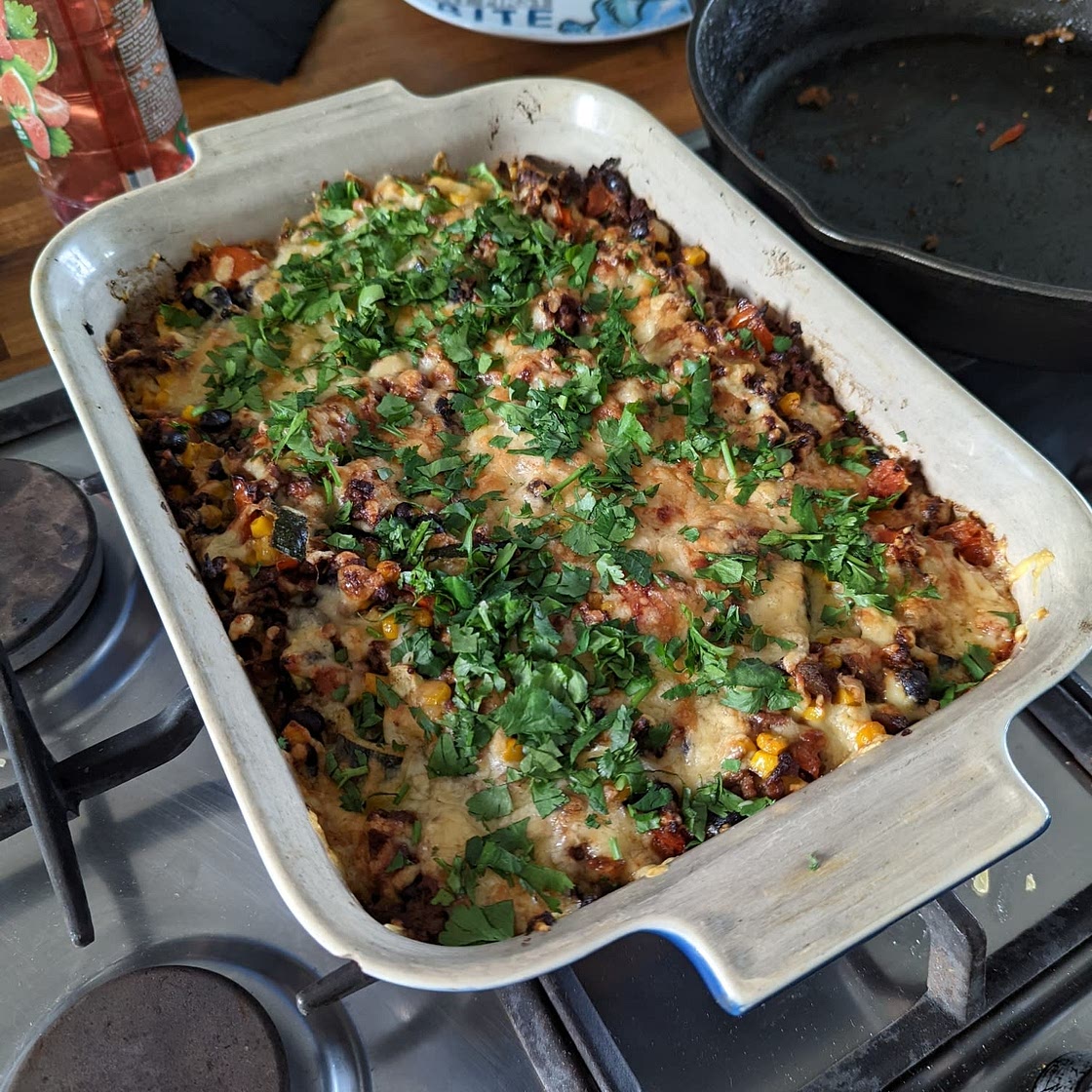 Burrito Zucchini Boats