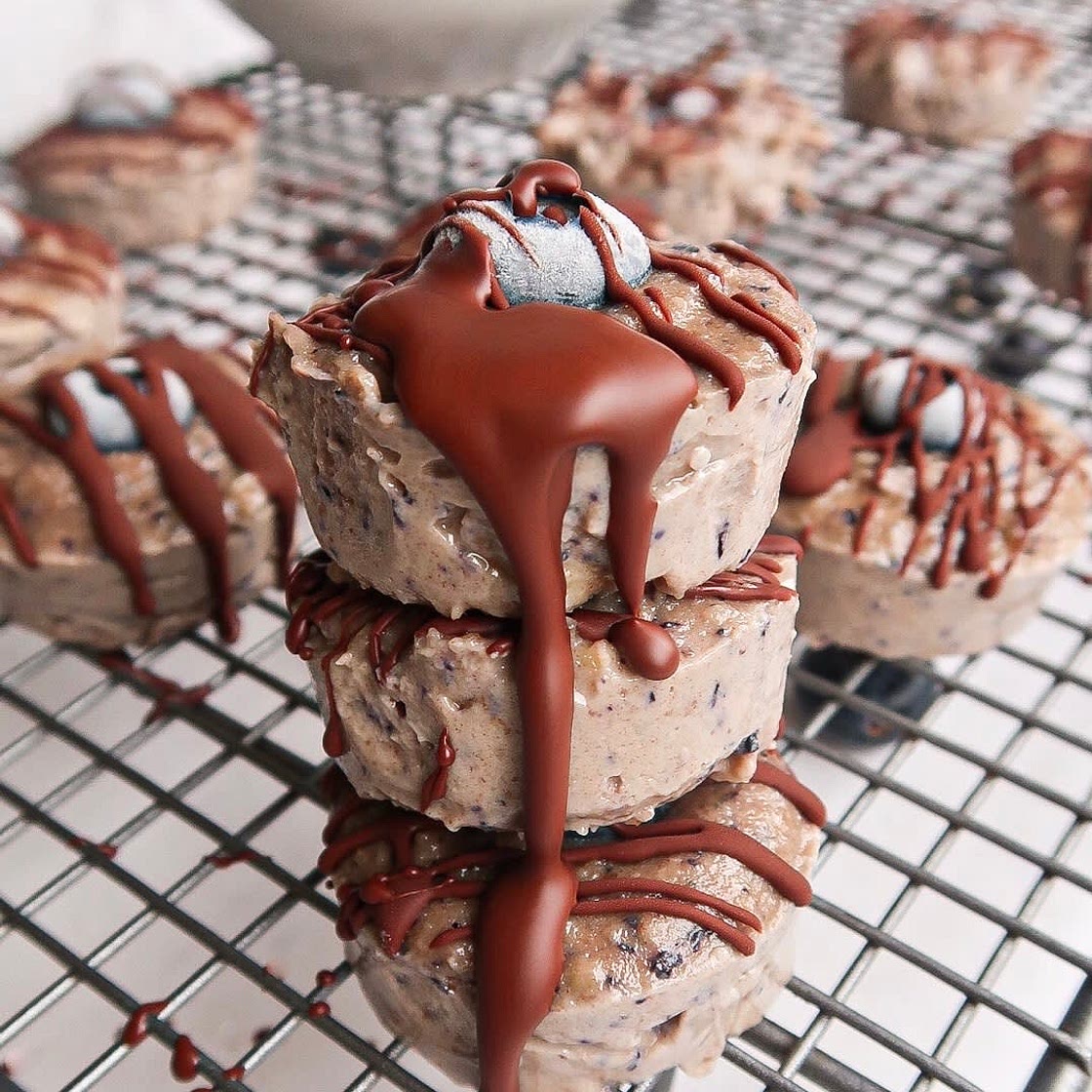 Blueberry Cream Bites