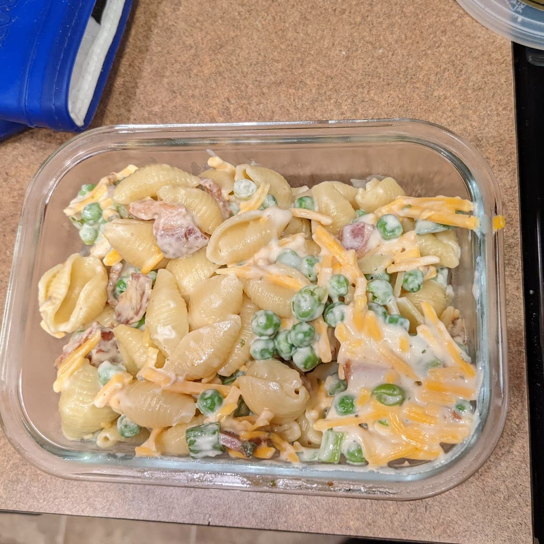 Pea Pasta Salad
