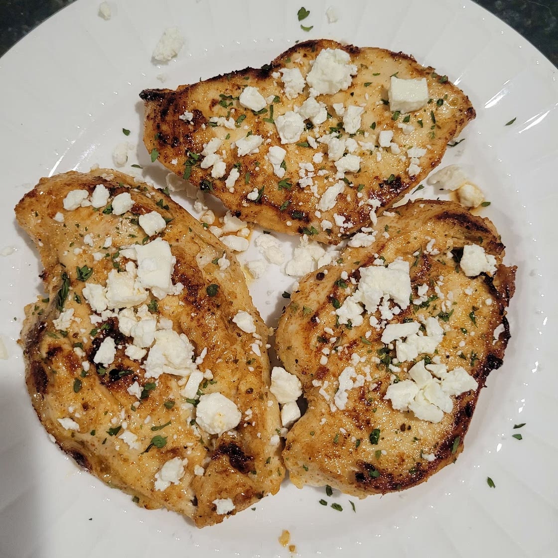 Greek Chicken with Lemon and Feta