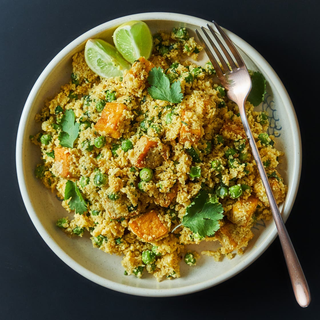 Curried Cauliflower Rice