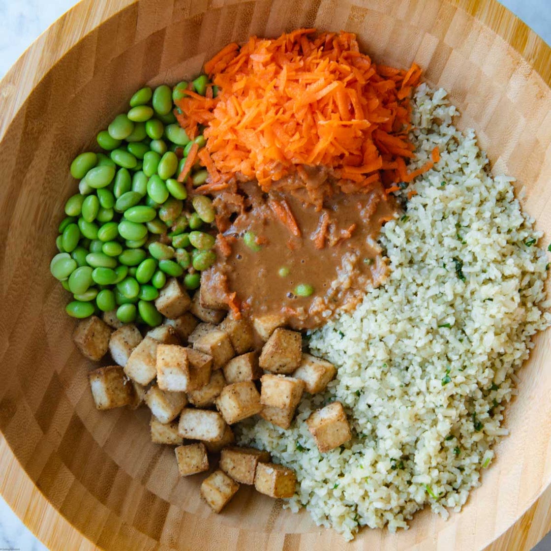 Easy Tofu Rice Bowl