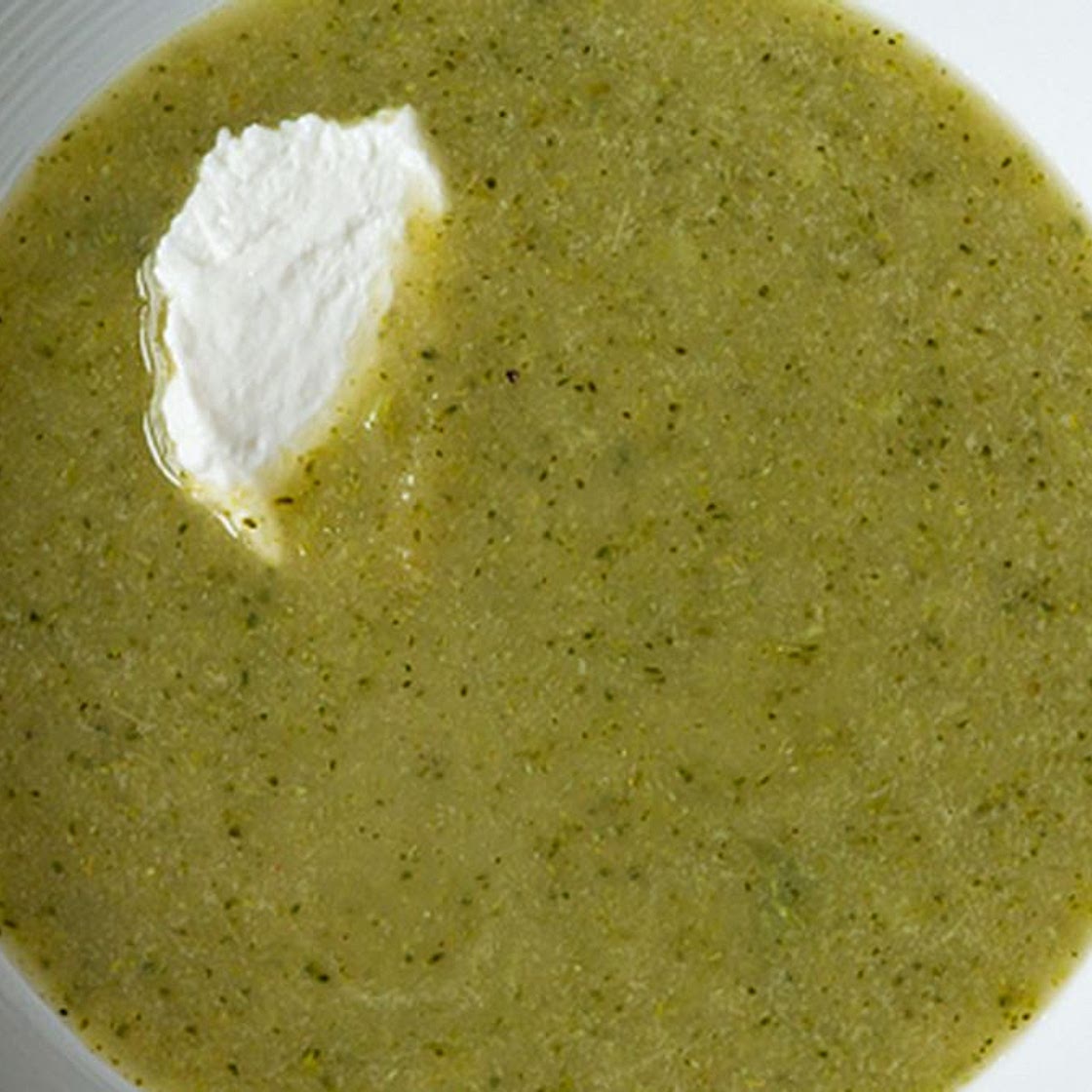 Broccoli Apple Soup
