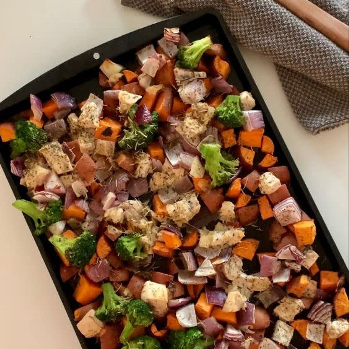 Fall Harvest Sheet Pan Dinner