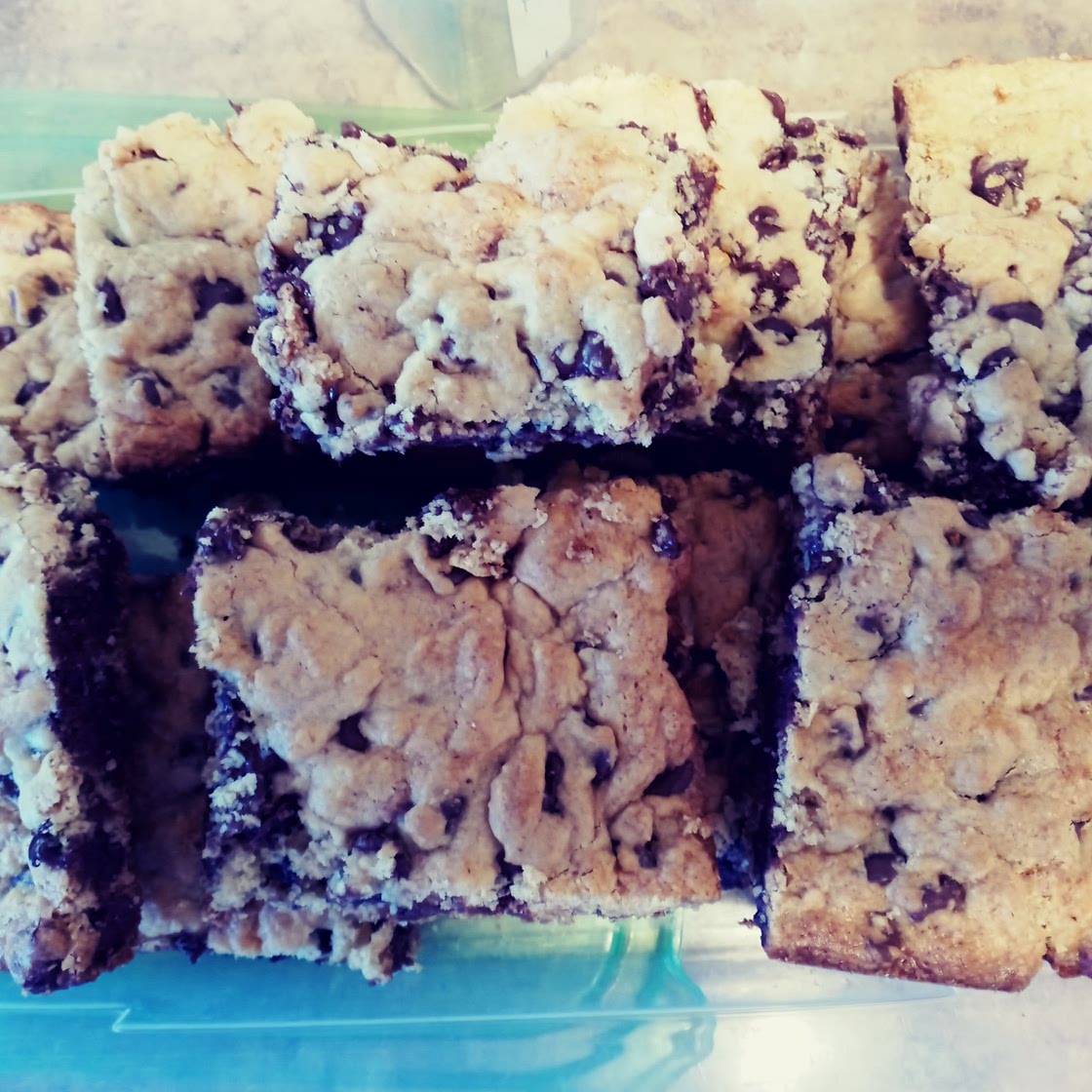 EASY CAKE MIX COOKIE BARS