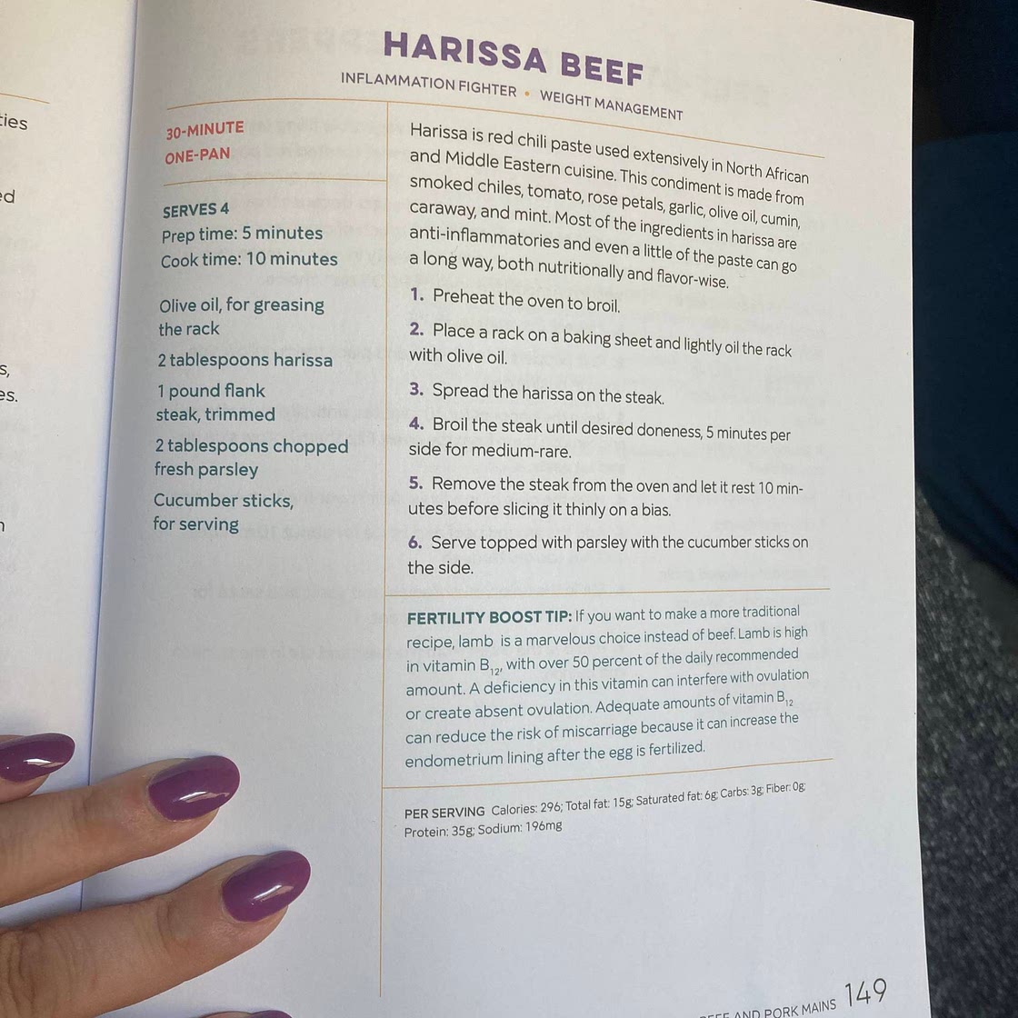 Harissa Beef 