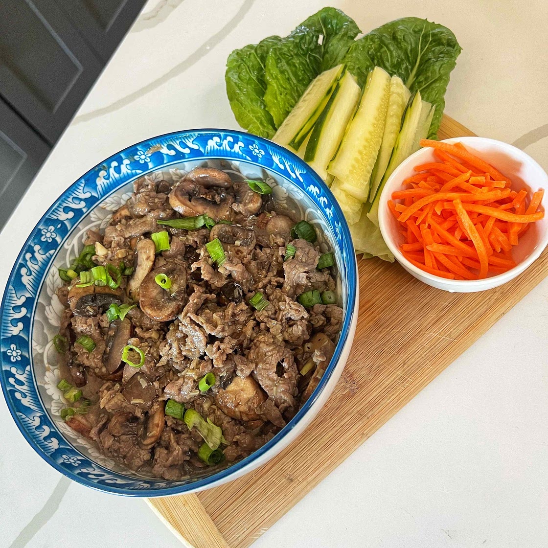 Lemongrass Steak Lettuce Wraps — Angiela Eats 