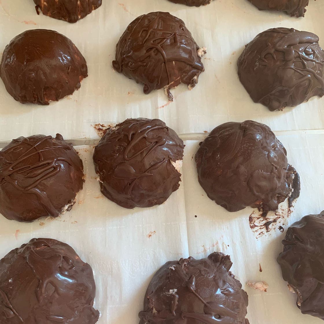Chocolate Covered Strawberry Mousse Cakes