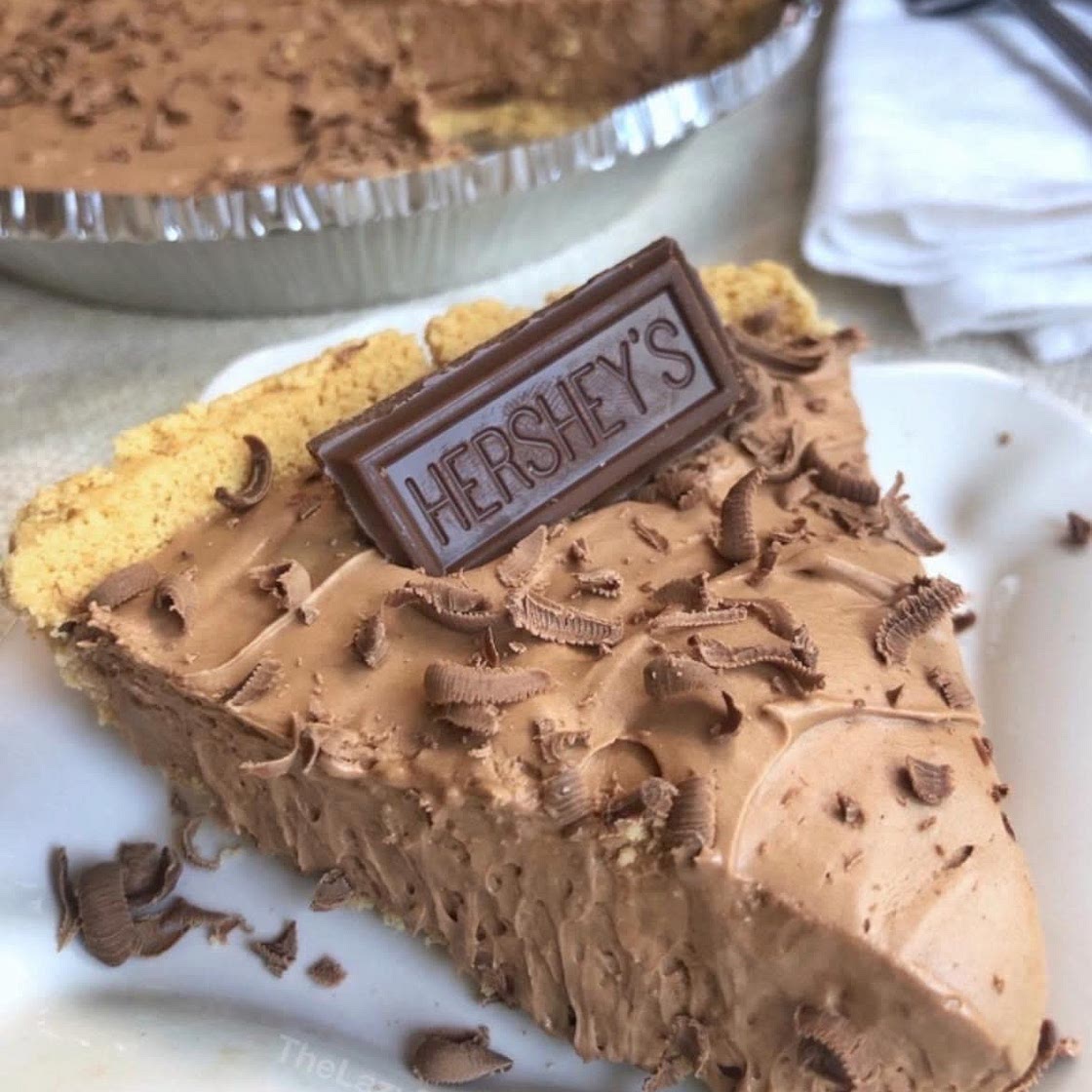 🍫 3 Ingredient No Bake Chocolate Pie 🍫 