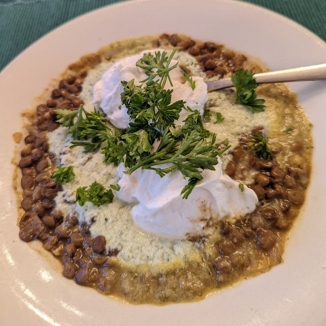 Lebanese Lentil Soup (Shorbat Adas)