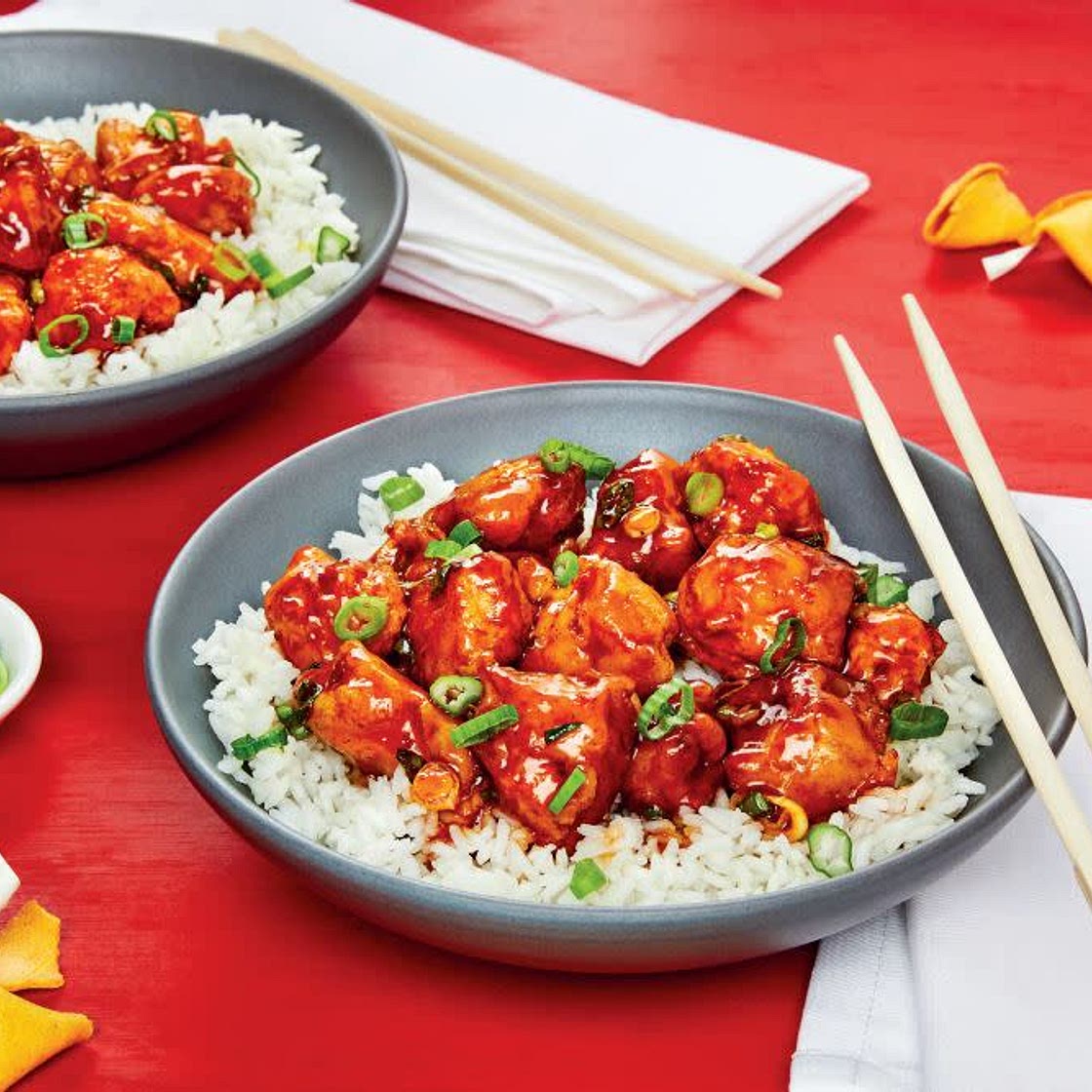 Orange Chicken with Jasmine Rice