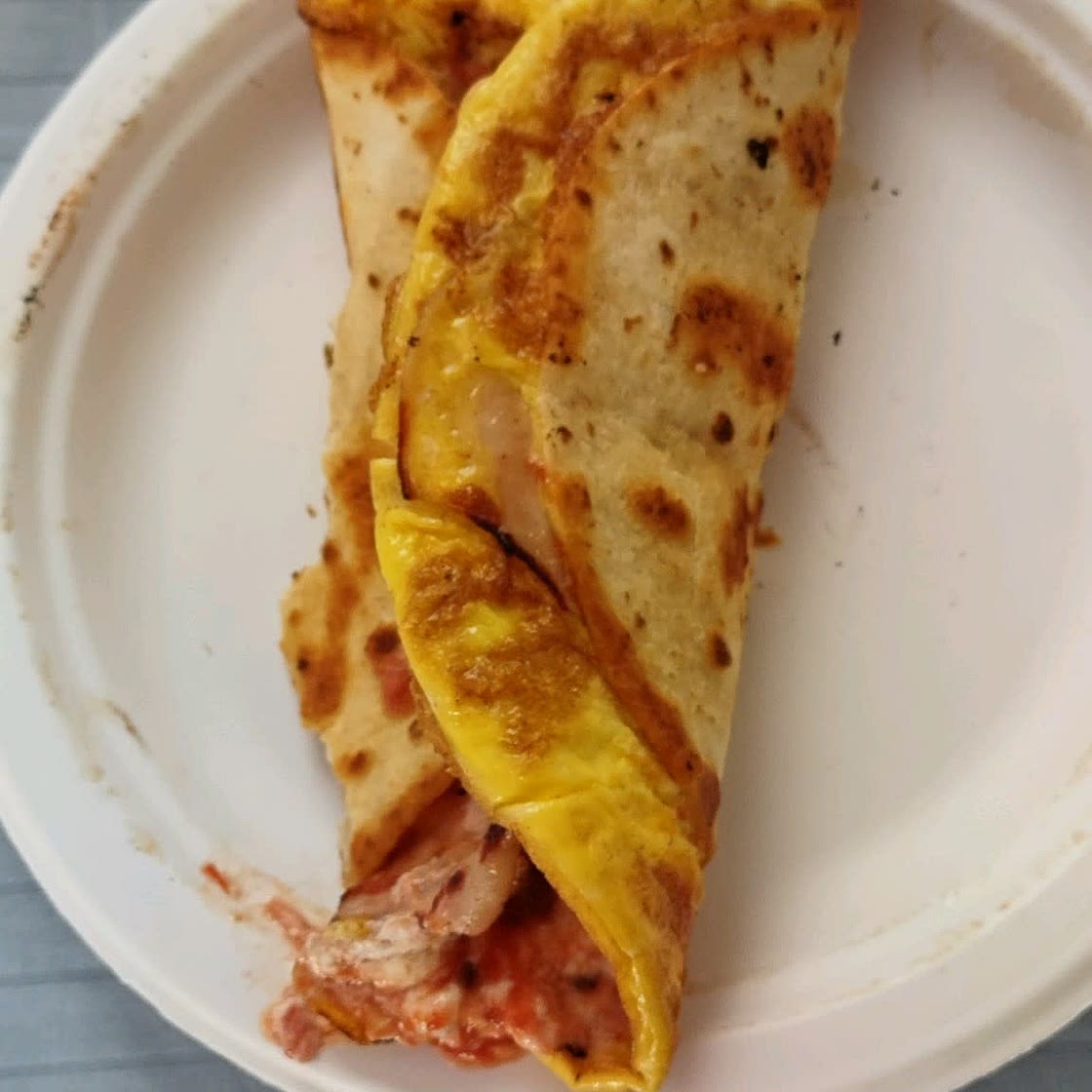 One-pan Breakfast Wrap