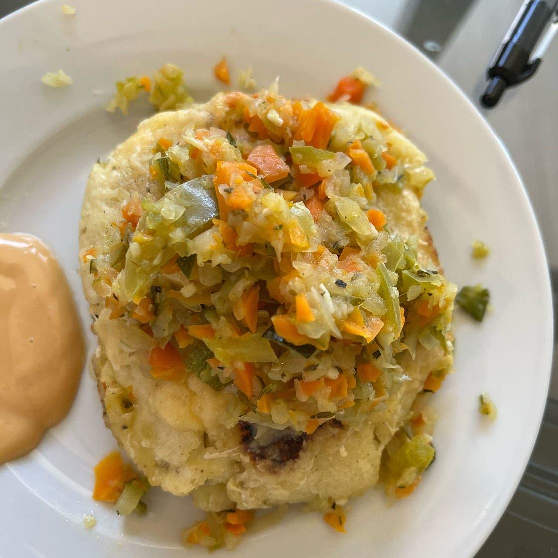 Vegan Stuffed Potato Cakes