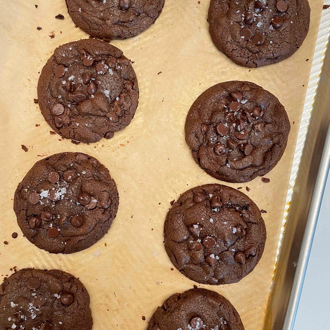 Brown Butter Double Chocolate Chip Cookie