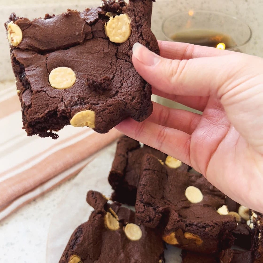 Tuxedo Brownies