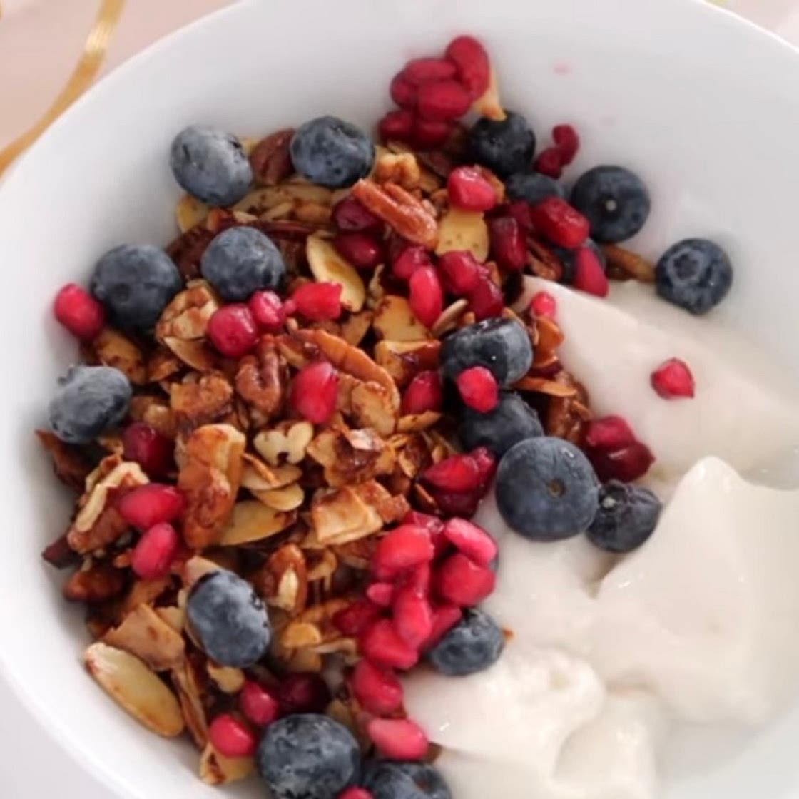 Paleo Stovetop Granola & Yogurt