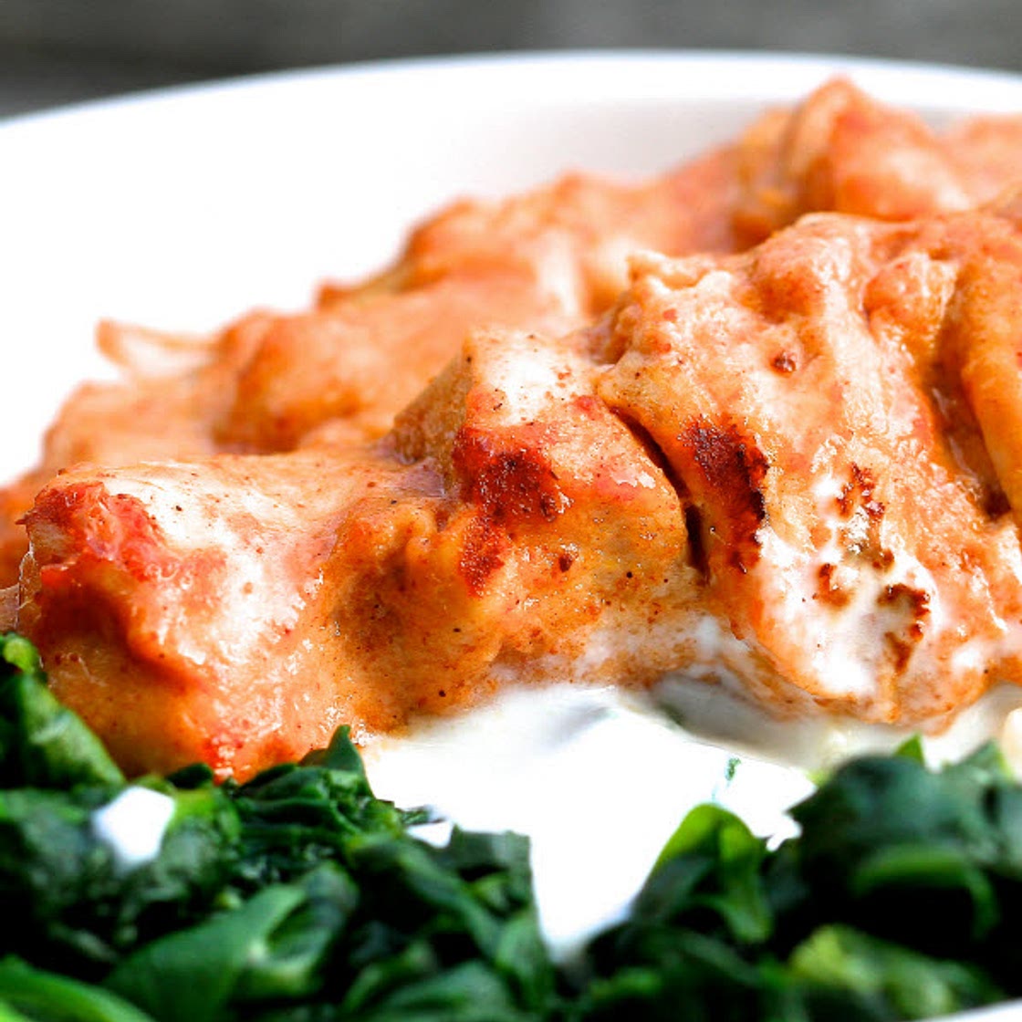 Poulet Sauce curry Tandoori