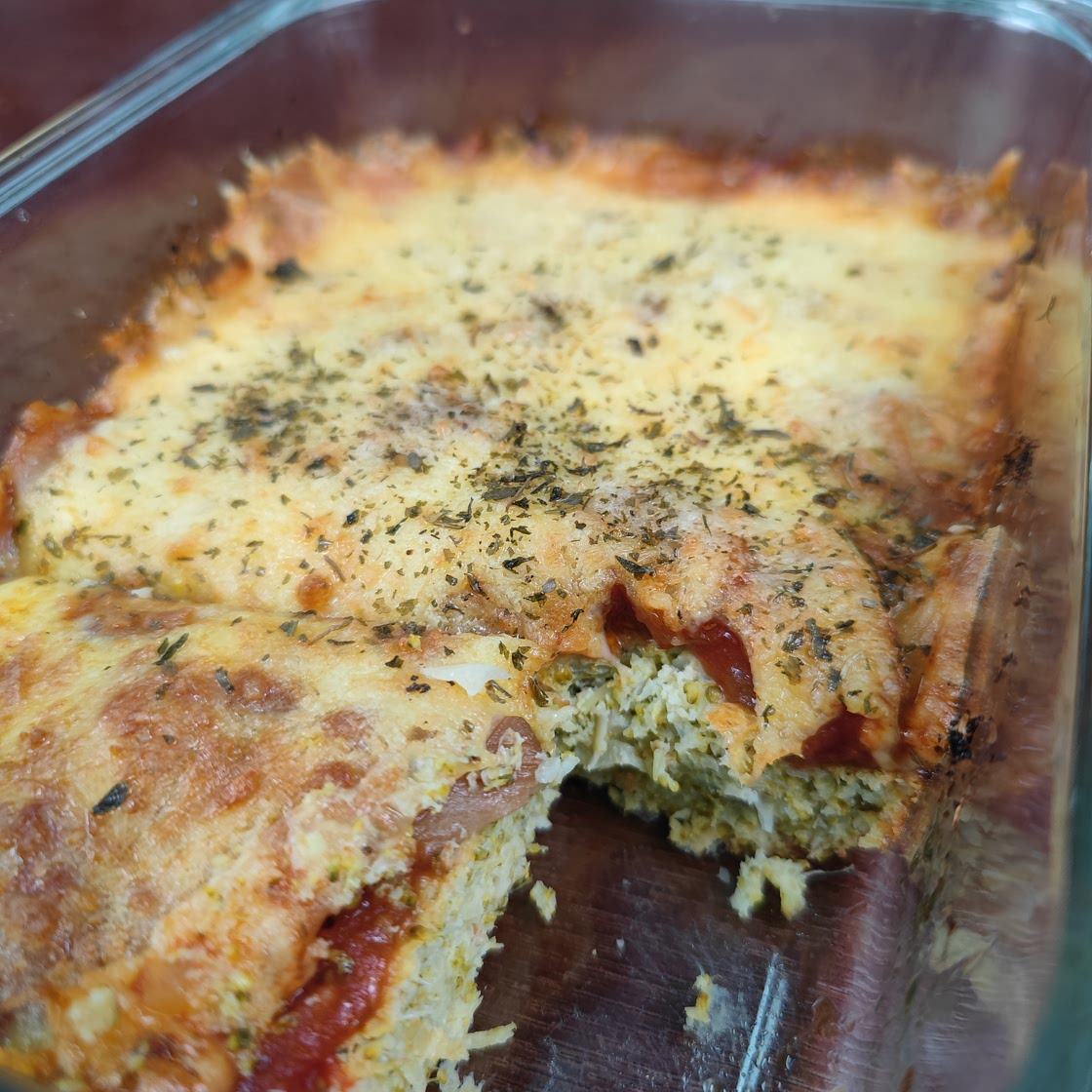 Broccoli pizza crust