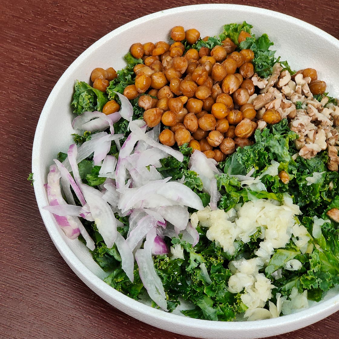 Chickpea fall salad