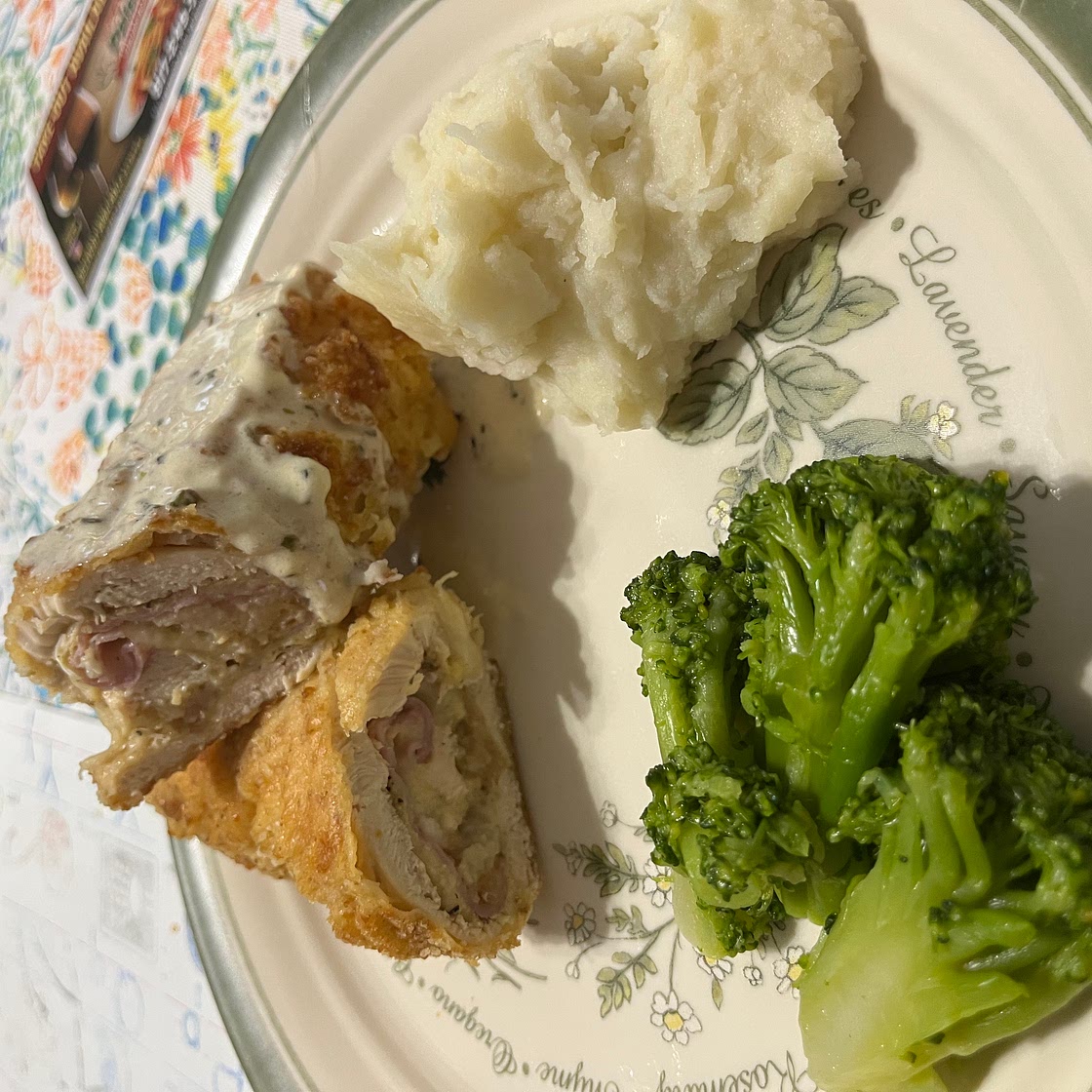 Air Fryer Chicken Cordon Bleu