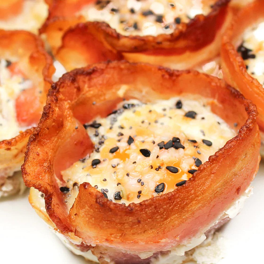 Everything Bacon Egg Cups