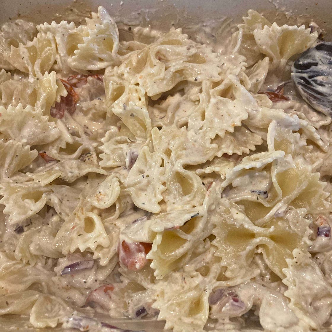 Baked Cream Cheese Pasta