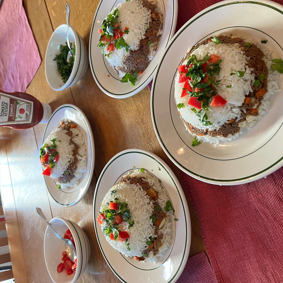 Arroz Tapado (Rice-On-Top)