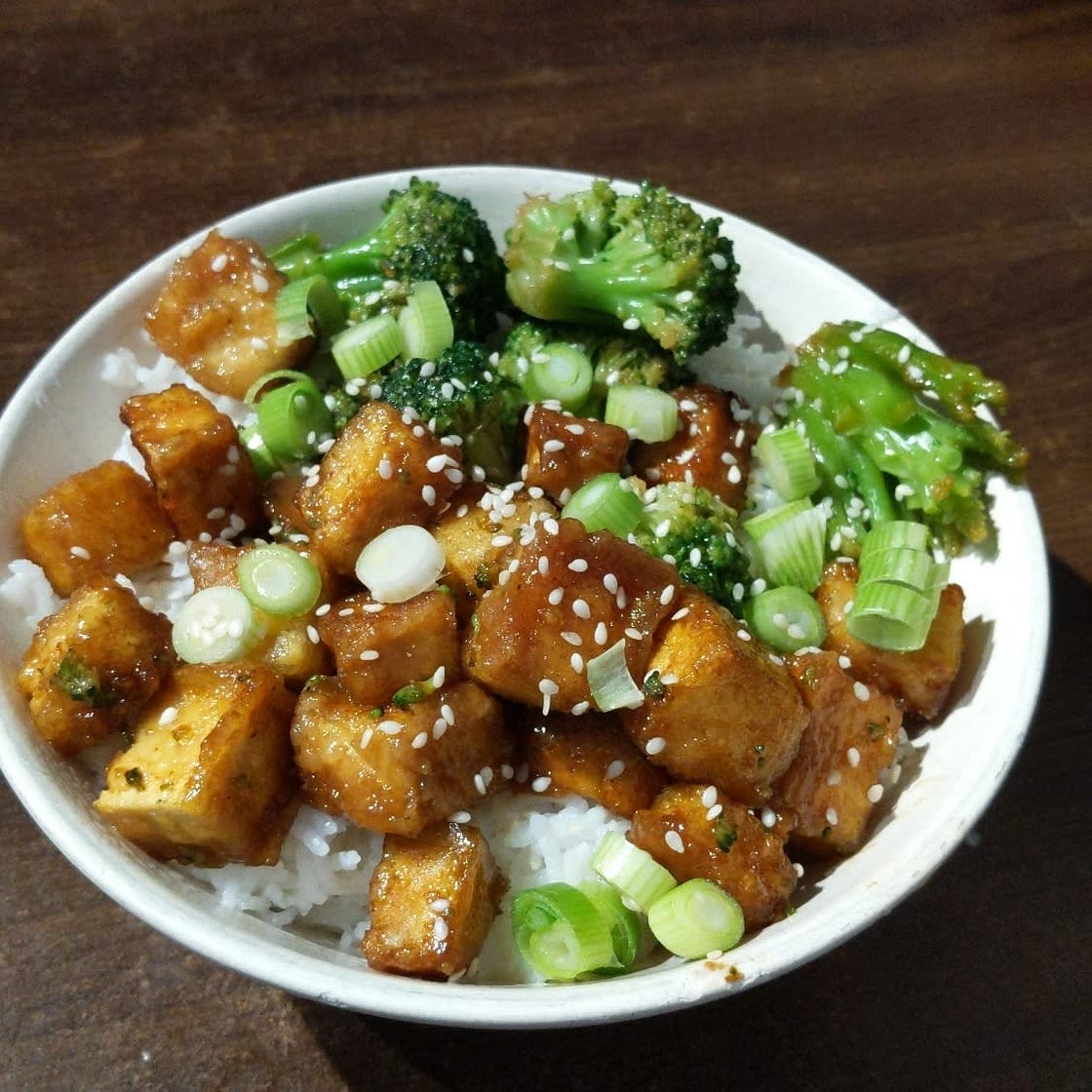 Tofu with Broccoli Stir Fry
