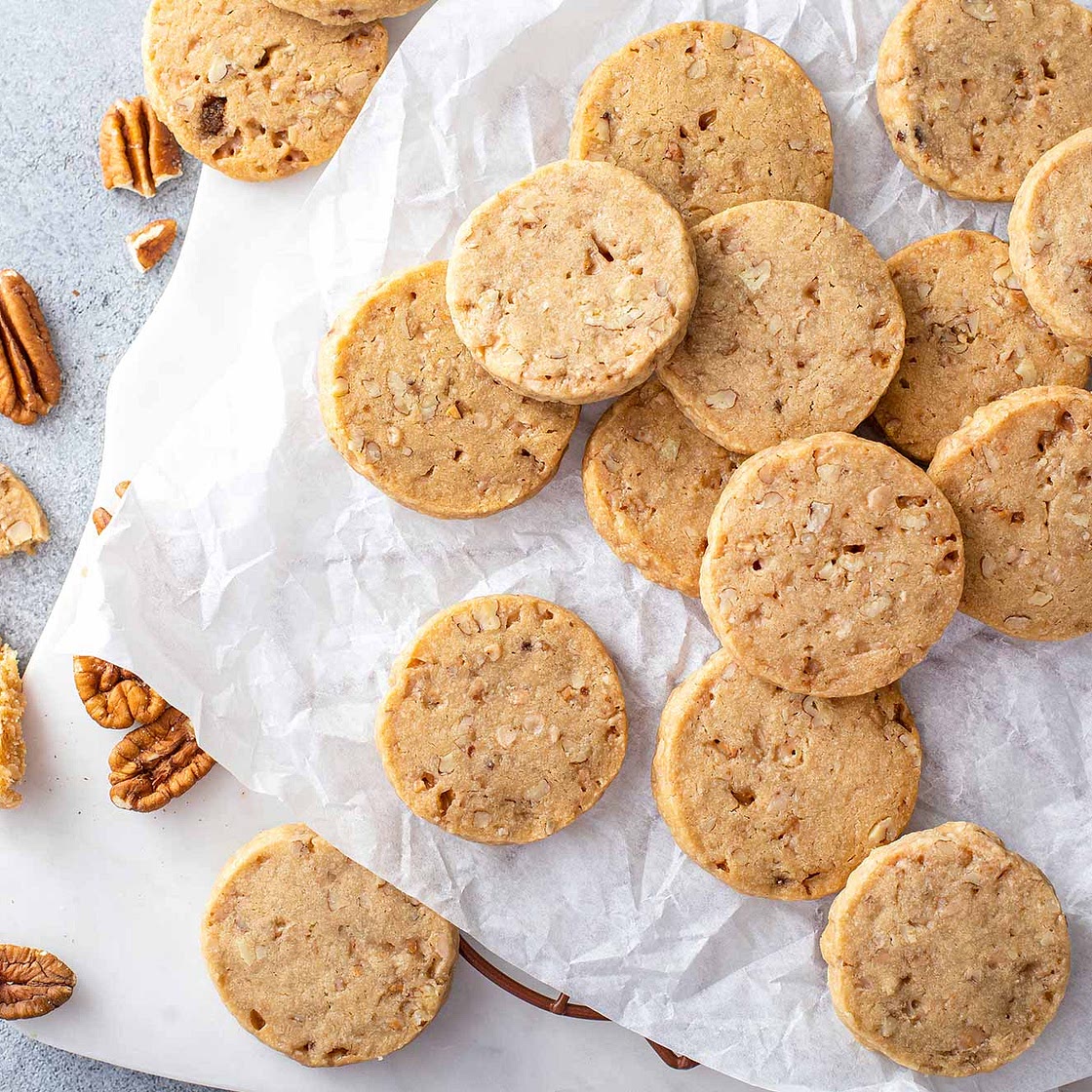 Toffee Pecan Sandies