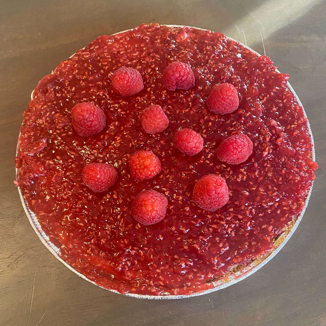 Raspberry Cream Pie