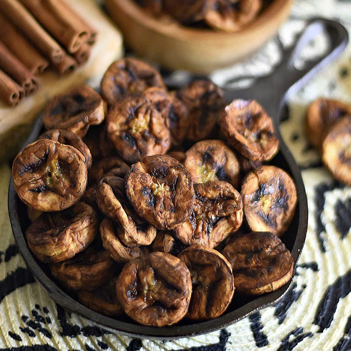 Air Fryer Bananas with Cinnamon