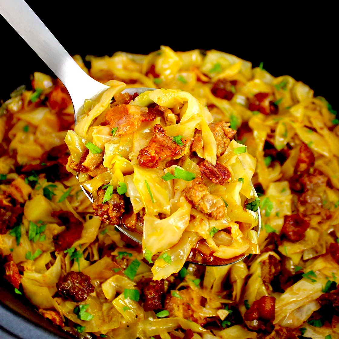 Slow Cooker Cabbage