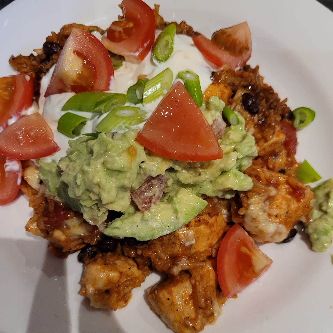Instant Pot Chicken Burrito Bowl