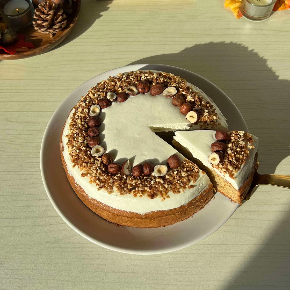Hazelnut cake