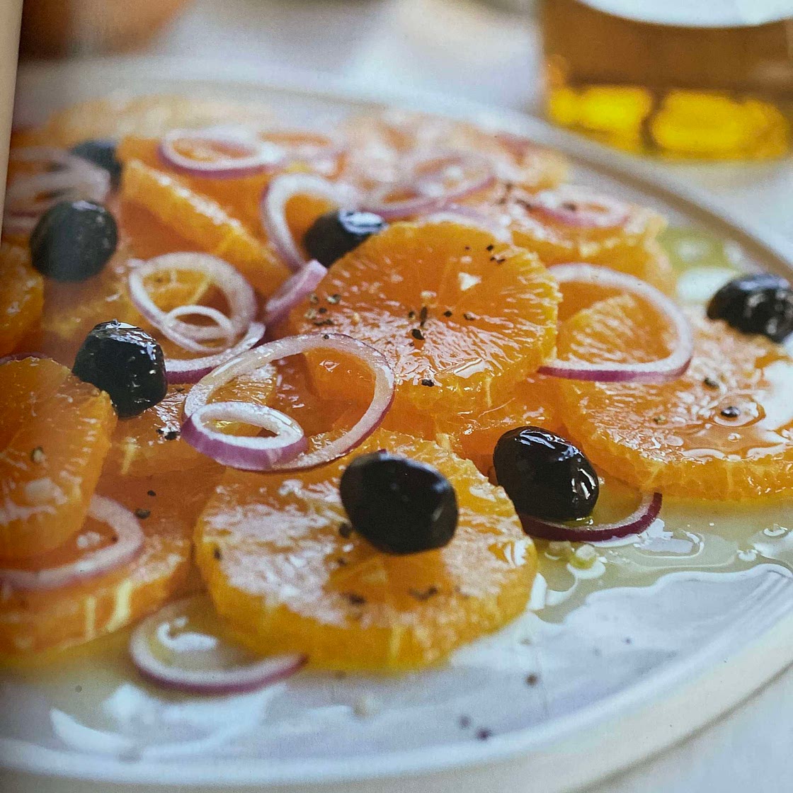 Salade d’oranges à la Sicilienne