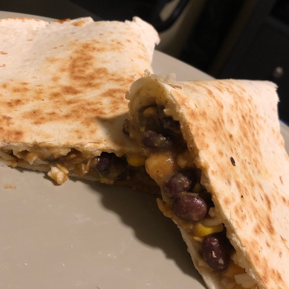 Black Bean, Avacodo, & Corn Quesadillas