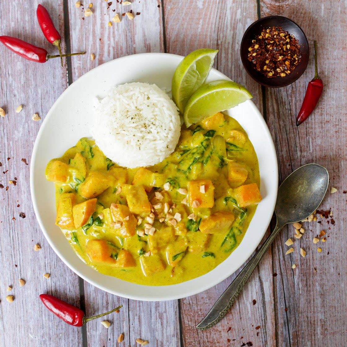 Sweet Potato Satay Curry