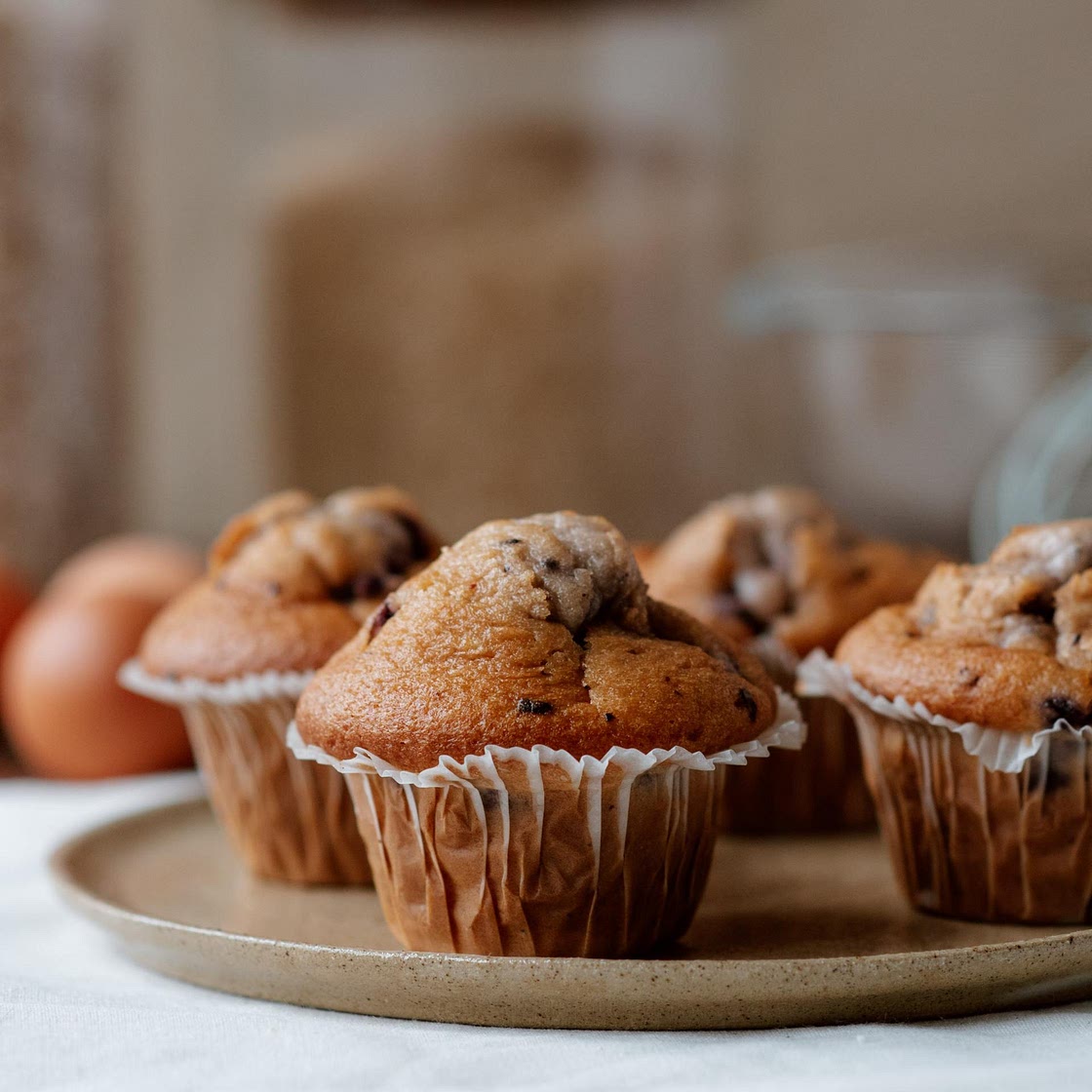 100 Calories Chocolate Chip Muffins
