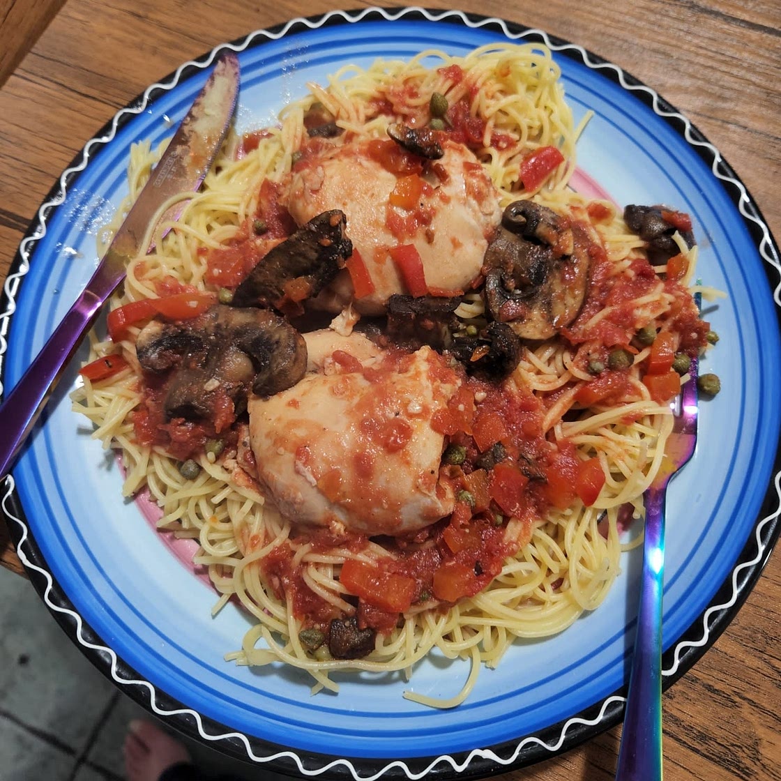 Slow-Cooker Chicken Cacciatore