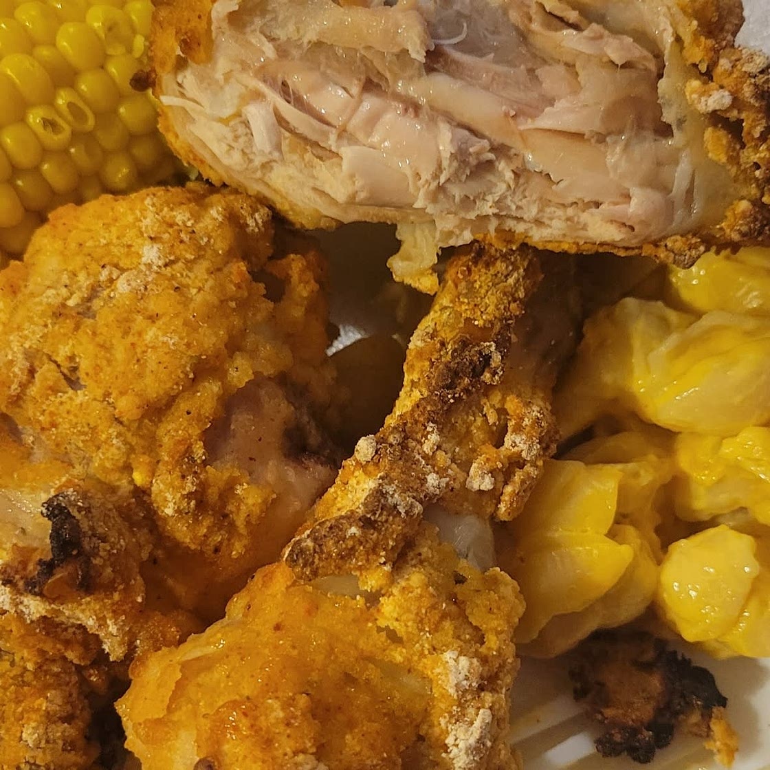 Buttermilk Ranch Oven-Fried Chicken